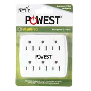 MULTIPRO MULTITOMA 6 SALIDAS REF.MULTIPRO 6T