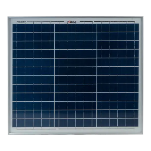 PANEL SOLAR POWEST POLICRISTALINO 30W - Imagen 2