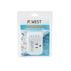 PROTECTOR DE VOLTAJE POWEST LAVOMATIC 120V/10A - Imagen 2