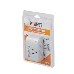PROTECTOR DE VOLTAJE POWEST MULTIMATIC 120V/10A - Imagen 3